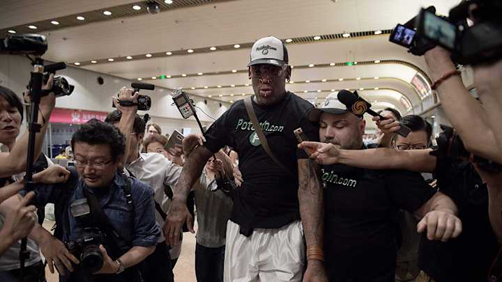Dennis Rodman claims he begged North Korean leader Kim Jong Un to release Otto Warmbier Dennis Rodman claims he begged North Korean leader Kim Jong Un to release Otto Warmbier