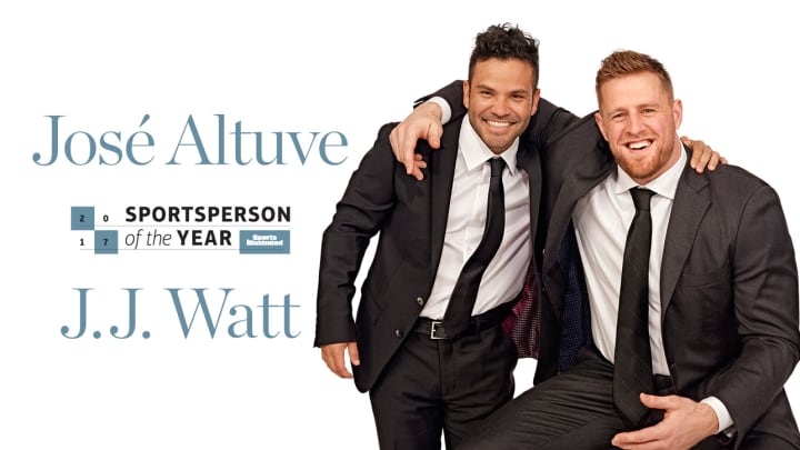 From the Editors: Why J.J. Watt and José Altuve are SI's 2017 Sportsperson of the Year Honorees From the Editors: Why J.J. Watt and José Altuve are SI's 2017 Sportsperson of the Year Honorees