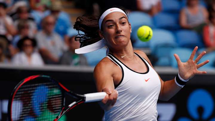 Garcia bounces back to reach Strasbourg semifinals Garcia bounces back to reach Strasbourg semifinals