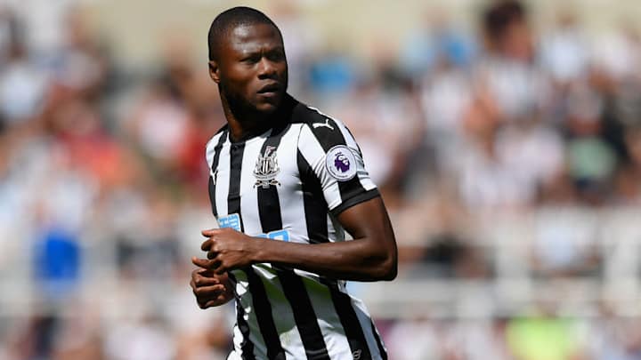 VIDEO: Newcastle's Chancel Mbemba Captains DR Congo, Scores & Gets Injured in Eventful WC Qualifier