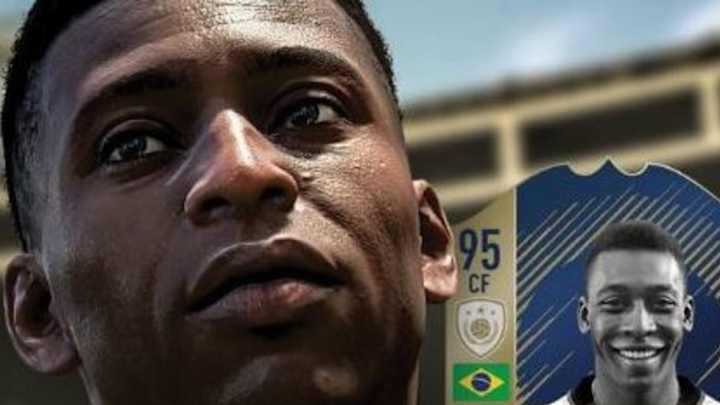 PHOTO: EA Release Pele's FIFA 18 FUT Card & it's Literally the Greatest of all Time PHOTO: EA Release Pele's FIFA 18 FUT Card & it's Literally the Greatest of all Time
