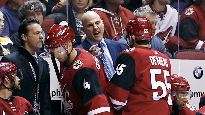 Coach Rick Tocchet Ready to Take Hard Line With Struggling Coyotes