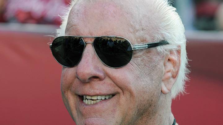 Ric Flair says he injured hand fighting Warriors fan Ric Flair says he injured hand fighting Warriors fan