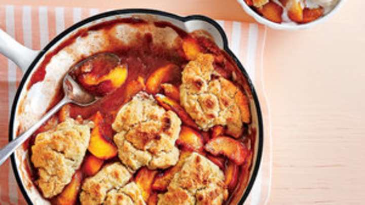Grilled Peach Cobbler Grilled Peach Cobbler