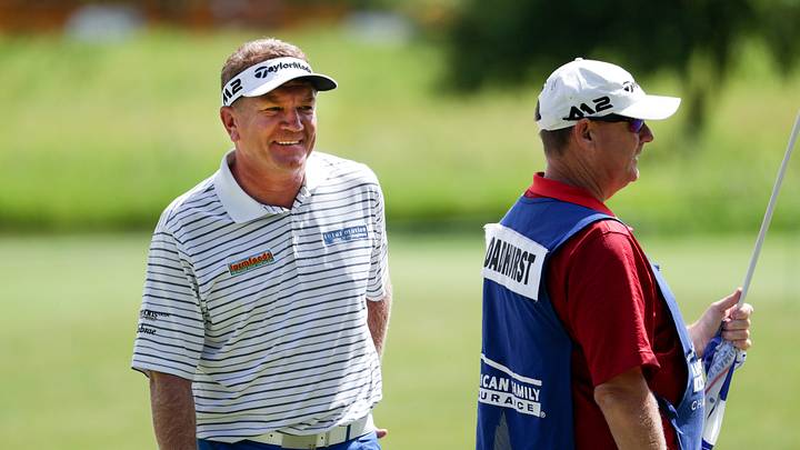 Paul Broadhurst shoots 63 to take PGA Tour Champions lead