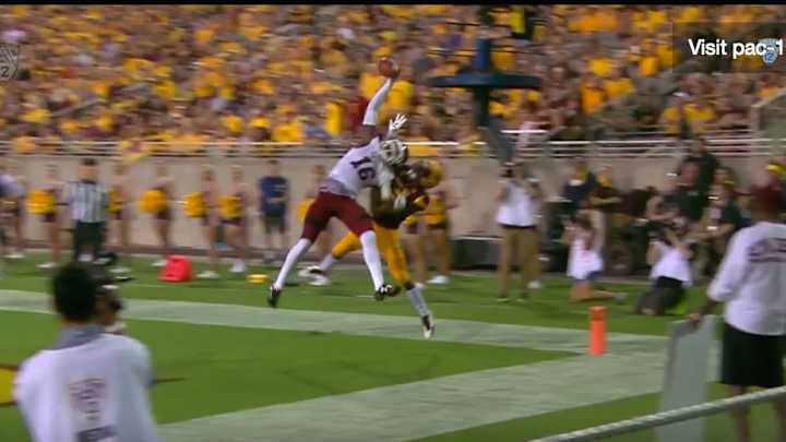 Watch: Early Catch of the Year Favorite From New Mexico State WR Jaleel Scott