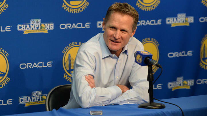 Steve Kerr Radio Interview Takes Awkward Turn After He's Busted Taking A Bath