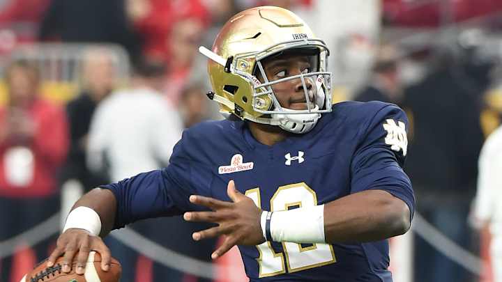 Brandon Wimbush is ready to make Notre Dame fans forget the term '4–8'