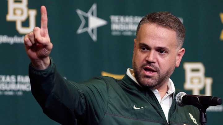 Baylor head coach Matt Rhule Baylor head coach Matt Rhule