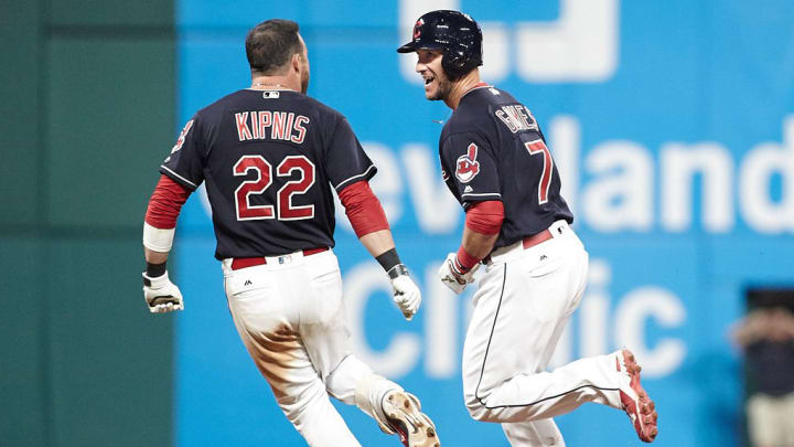 Jason Kipnis Got a Little Too Excited Celebrating Yan Gomes’s Walk-Off Homer