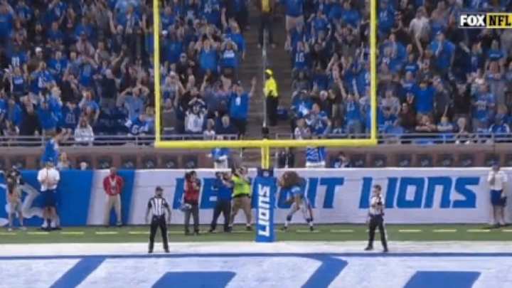 Watch: Cameraman Drilled In Groin By Matt Prater 58-Yard Field Goal