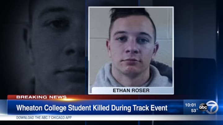 College student killed during hammer throw at track meet