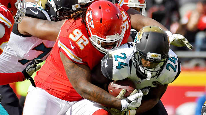 Dontari Poe should help Falcons' deep D-line continue its ascent