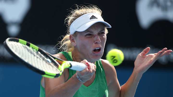 Former No. 1 Wozniacki beats Olympic champion Puig in Sydney Former No. 1 Wozniacki beats Olympic champion Puig in Sydney