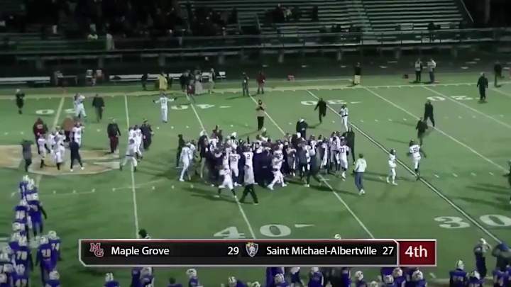 Minnesota High School Team Wins Playoff Game By Scoring Three TDs in the Final Minute