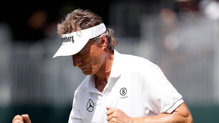 Langer surges to tie for lead at 6-under in Iowa