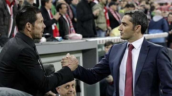 El curioso dato de los enfrentamientos entre Valverde y Simeone El curioso dato de los enfrentamientos entre Valverde y Simeone