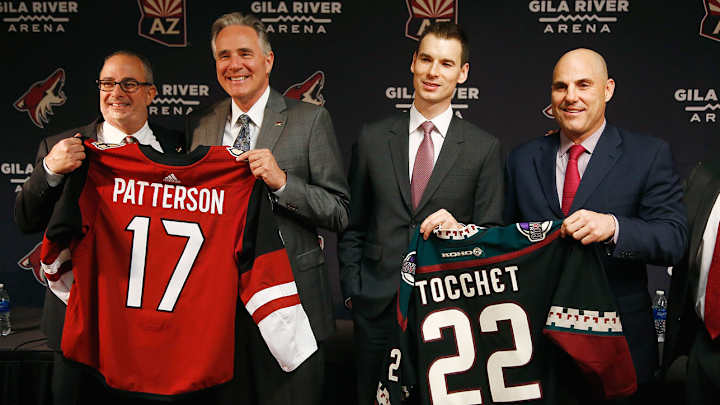 Patterson, Tocchet to help lead Coyotes in new direction Patterson, Tocchet to help lead Coyotes in new direction