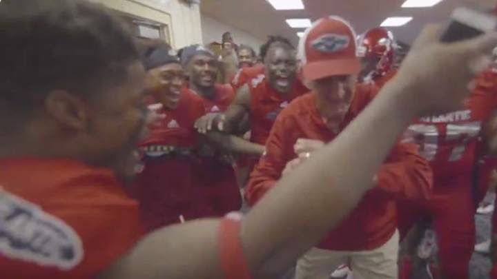Watch: 77-year-old Monte Kiffin Led a Locker Room Dance Party After FAU's Win