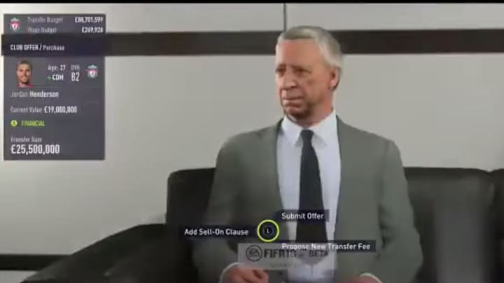 VIDEO: FIFA 18 Leaked Footage Shows Newly Revamped Career Mode & it Looks Very Exciting