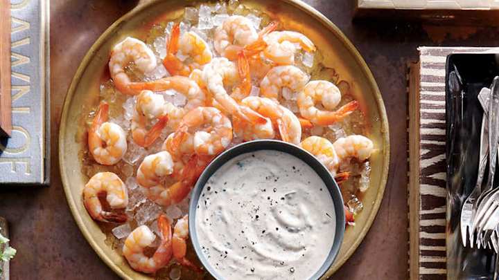 Broiled Shrimp with Buttermilk Rémoulade