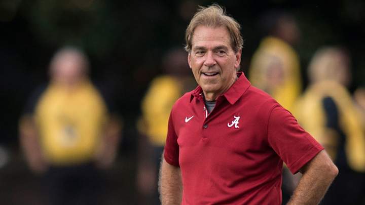 Alabama Acting Like Underdog Is a Weird and Not Really Accurate Image