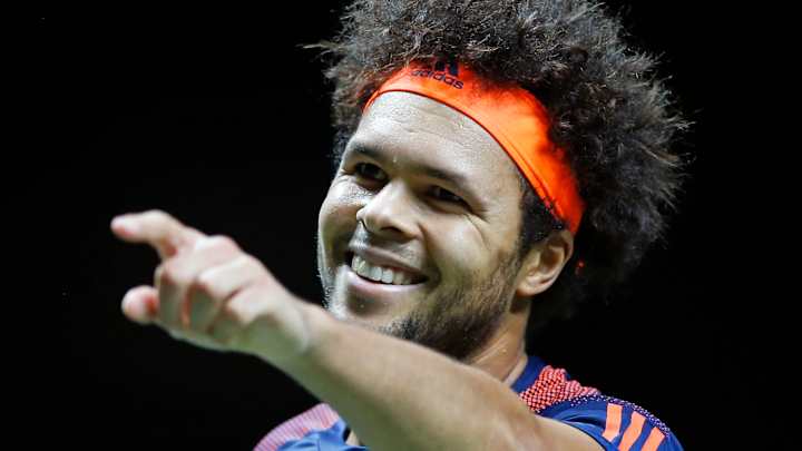 Tsonga beats Goffin to win World Tennis Tournament final