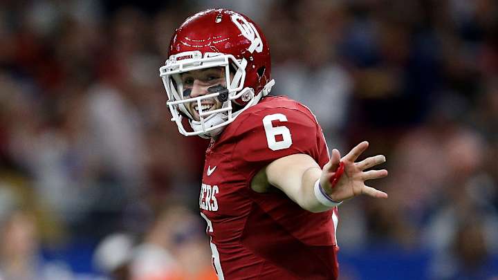 Baker Mayfield, Minkah Fitzpatrick Win Big at Home Depot College Football Awards Baker Mayfield, Minkah Fitzpatrick Win Big at Home Depot College Football Awards