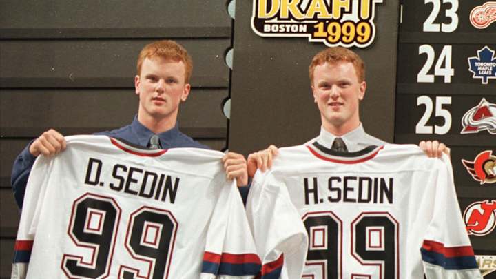 Henrik and Daniel Sedin throughout the years