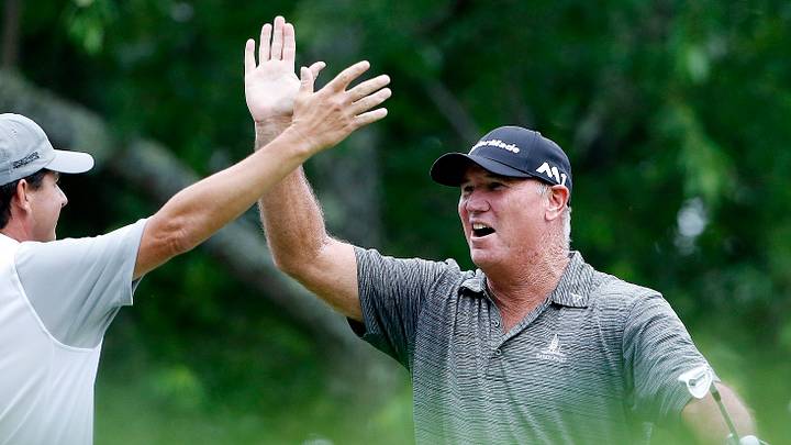 Perry, Triplett a record 11 under in US Senior Open