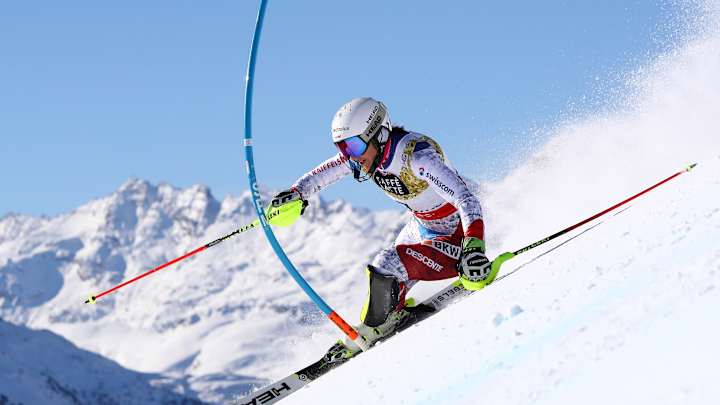 2-time champion Shiffrin leads 1st run of ski worlds slalom 2-time champion Shiffrin leads 1st run of ski worlds slalom