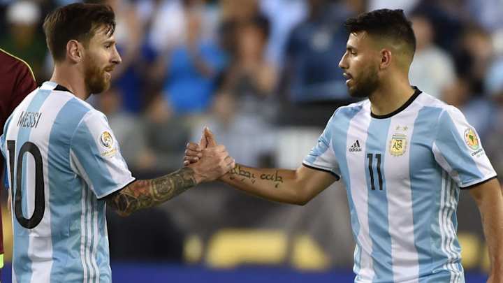 Sergio Aguero Would 'Love' to Link Up With International Teammate Lionel Messi at Manchester City