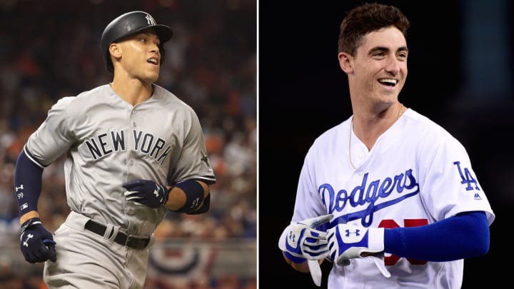 Aaron Judge and Cody Bellinger Unanimously Win Rookie of the Year Awards Aaron Judge and Cody Bellinger Unanimously Win Rookie of the Year Awards