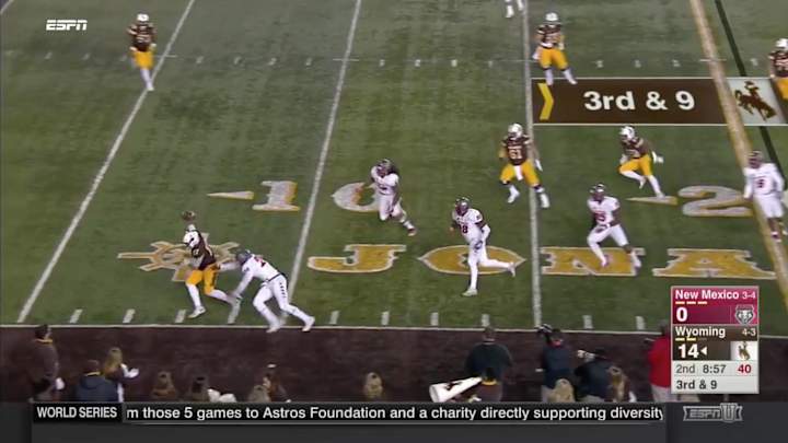 Wyoming’s Josh Allen Worked Way Too Hard for Just Eight Yards