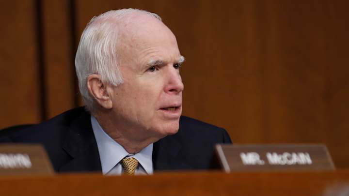 John McCain’s excuse for being drowsy during hearing: I watched the D-Backs all night