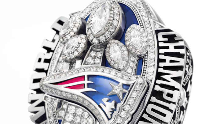Patriots receive Super Bowl LI rings
