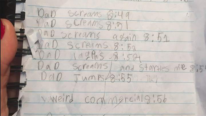 This hilarious kid documented her dad's emotional Super Bowl journey This hilarious kid documented her dad's emotional Super Bowl journey