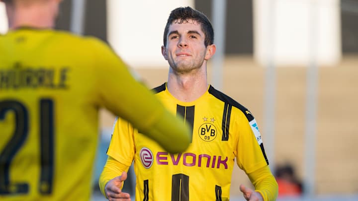 Watch: Christian Pulisic scores one-touch goal for Borussia Dortmund Watch: Christian Pulisic scores one-touch goal for Borussia Dortmund