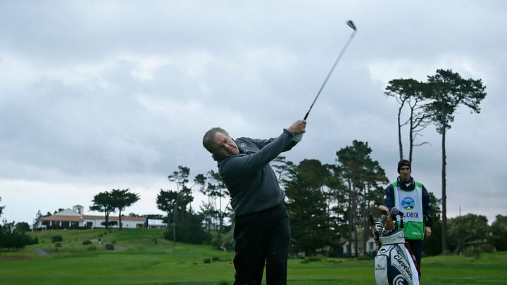 A wicked day of wind and rain at Pebble Beach