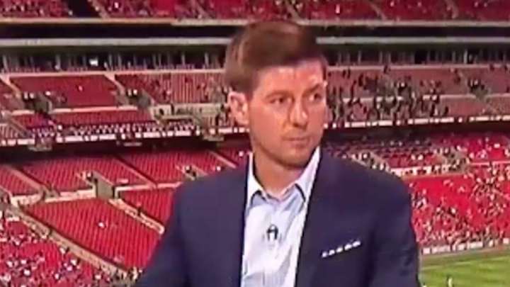 VIDEO: Steven Gerrard Not Happy After Glenn Hoddle Suggests Everton Can Push for Top Six Place
