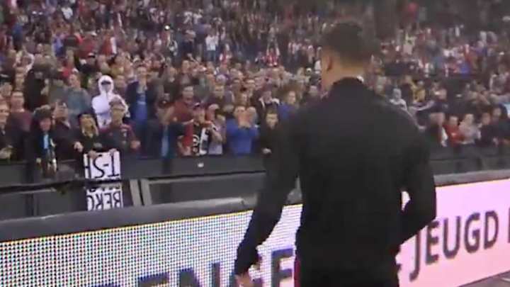 VIDEO: Kid Can't Contain Tears After Receiving Feyenoord Winger Steven Berghuis' Shirt