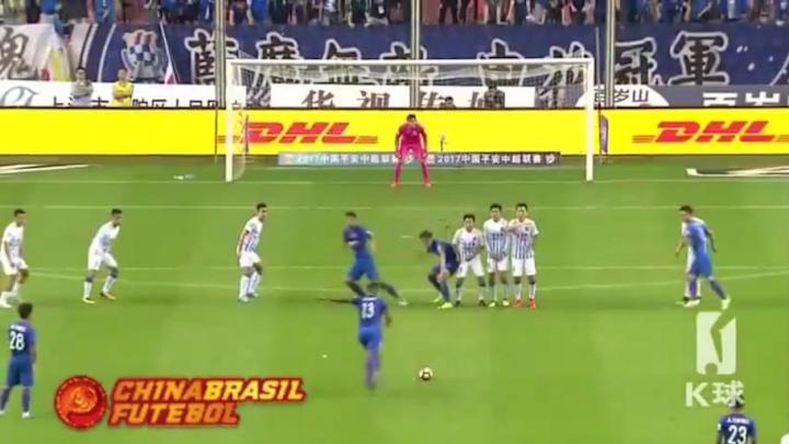 VIDEO: Blink and You'll Miss it! Fredy Guarin Scores an Absolute Scorcher of a Free-Kick