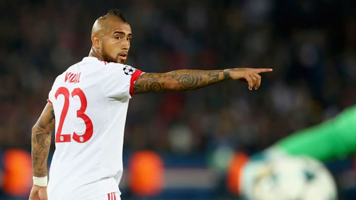 Report: Inter Milan Eyes Bayern Munich's Arturo Vidal for January Transfer
