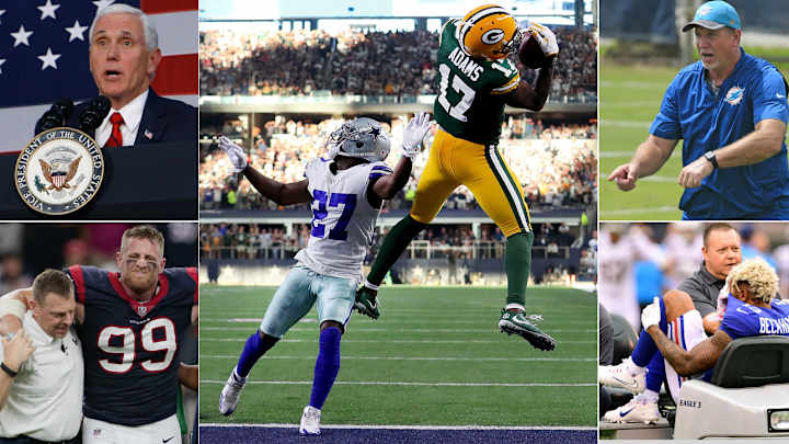 Pence, Powder and a Packer ‘Miracle’ in Dallas: NFL Week 5 Had It All, and Then Some Pence, Powder and a Packer ‘Miracle’ in Dallas: NFL Week 5 Had It All, and Then Some