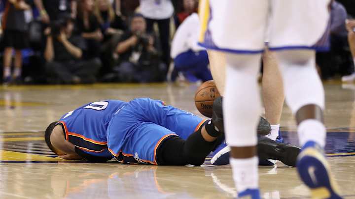 Westbrook vows revenge against Pachulia for hard foul