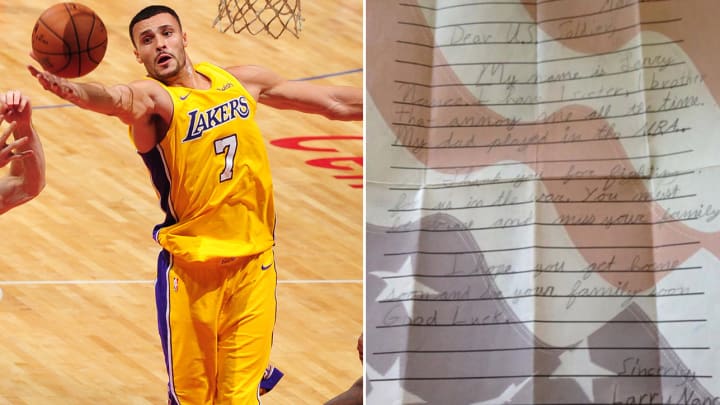 The Story of Larry Nance Jr., a Soldier Pen Pal and a Twitter Hail Mary
