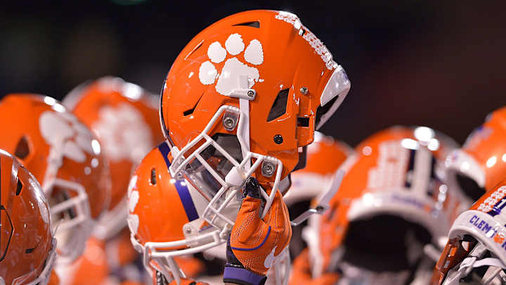 Clemson fan wears jersey declaring Tigers national champions to CFP title game Clemson fan wears jersey declaring Tigers national champions to CFP title game
