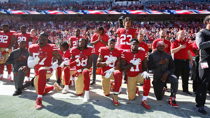 Report: Only Small Group of NFL Owners Supported Rule Forcing Players to Stand for Anthem Report: Only Small Group of NFL Owners Supported Rule Forcing Players to Stand for Anthem