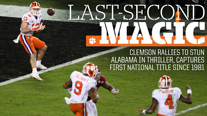 Orange Crush: Clemson's Renfrow runs rub route with destiny to win national title