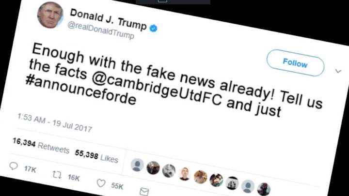 Cambridge United Join Announcement Video Craze to Confirm Signing of Keeper David Forde